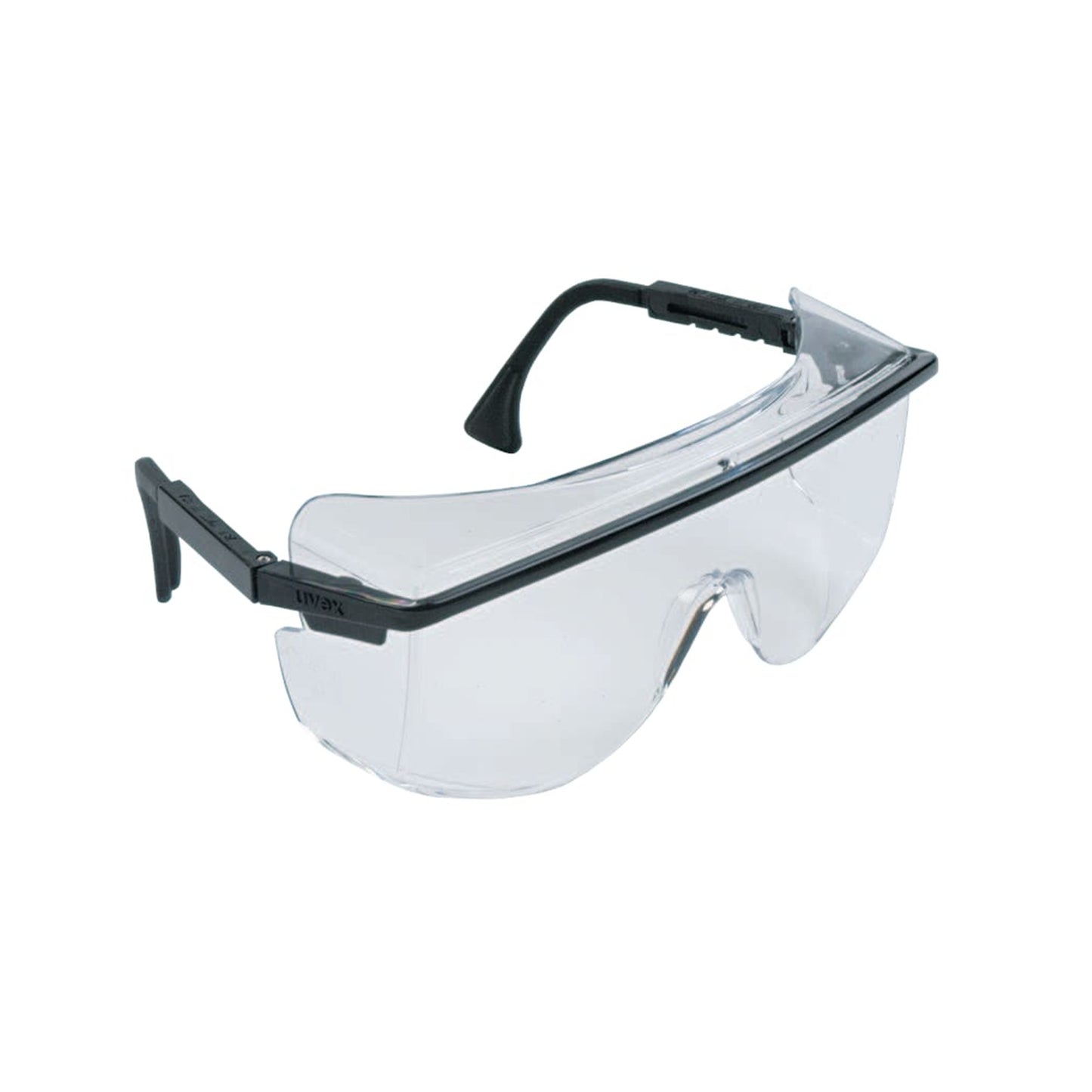 Uvex Safety Eyewear - Astrospec OTG - Black Temples - Clear Uvextreme Coated Lens - 10 Pair/Box