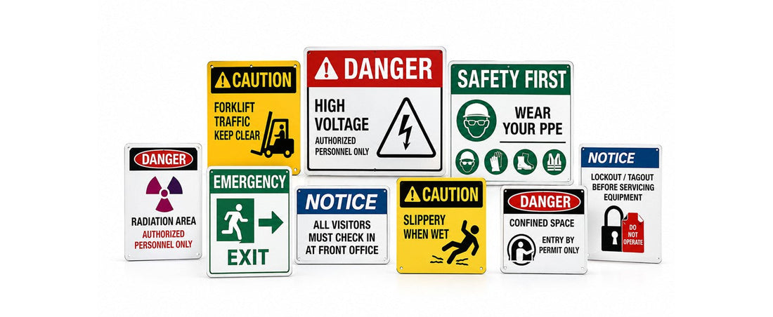 Why Workplace Safety Signs Are Essential for OSHA Compliance and Worker Safety