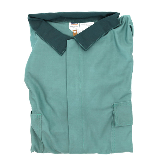 Flame-Resistant Coverall – Green - CASE OF 20