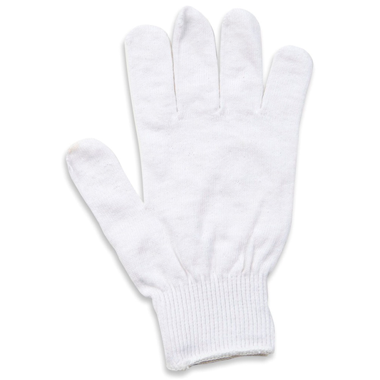White glove on a white background