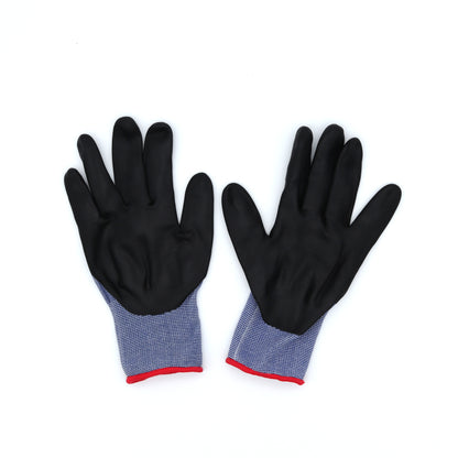 UNIFLEX PRO Nitrile Dipped HPPE Gloves – A6 Cut Resistant Gloves - CASE OF 100 PAIRS