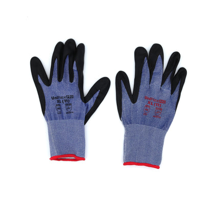 UNIFLEX PRO Nitrile Dipped HPPE Gloves – A6 Cut Resistant Gloves - CASE OF 100 PAIRS