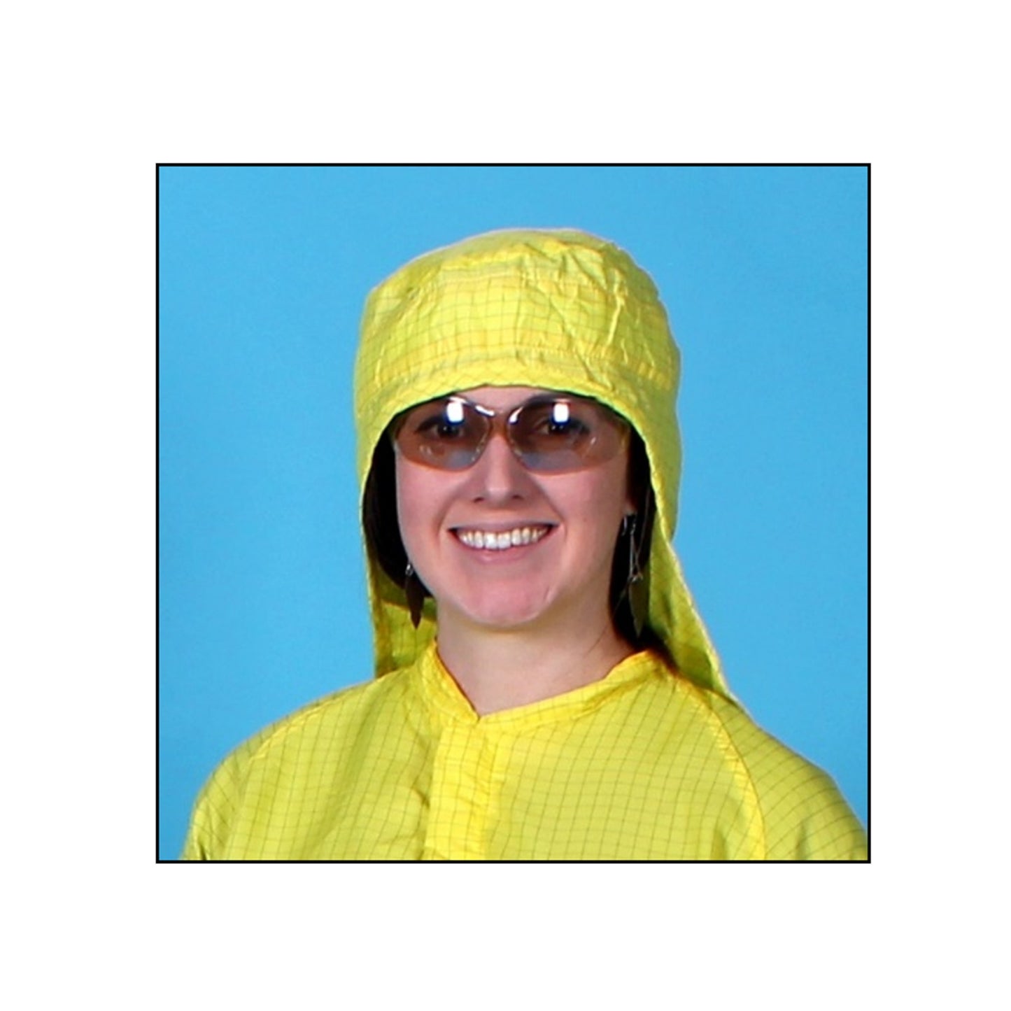 Protech Half Hood - Yellow, Microfiber Sweatband, Elastic Take Up - CASE OF 200