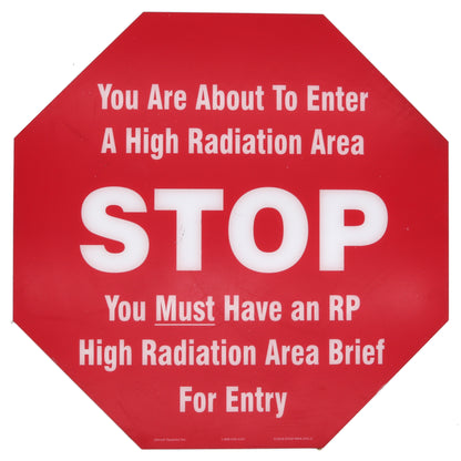 Sign 18in Octogon Magnetic: RP Brief For Entry