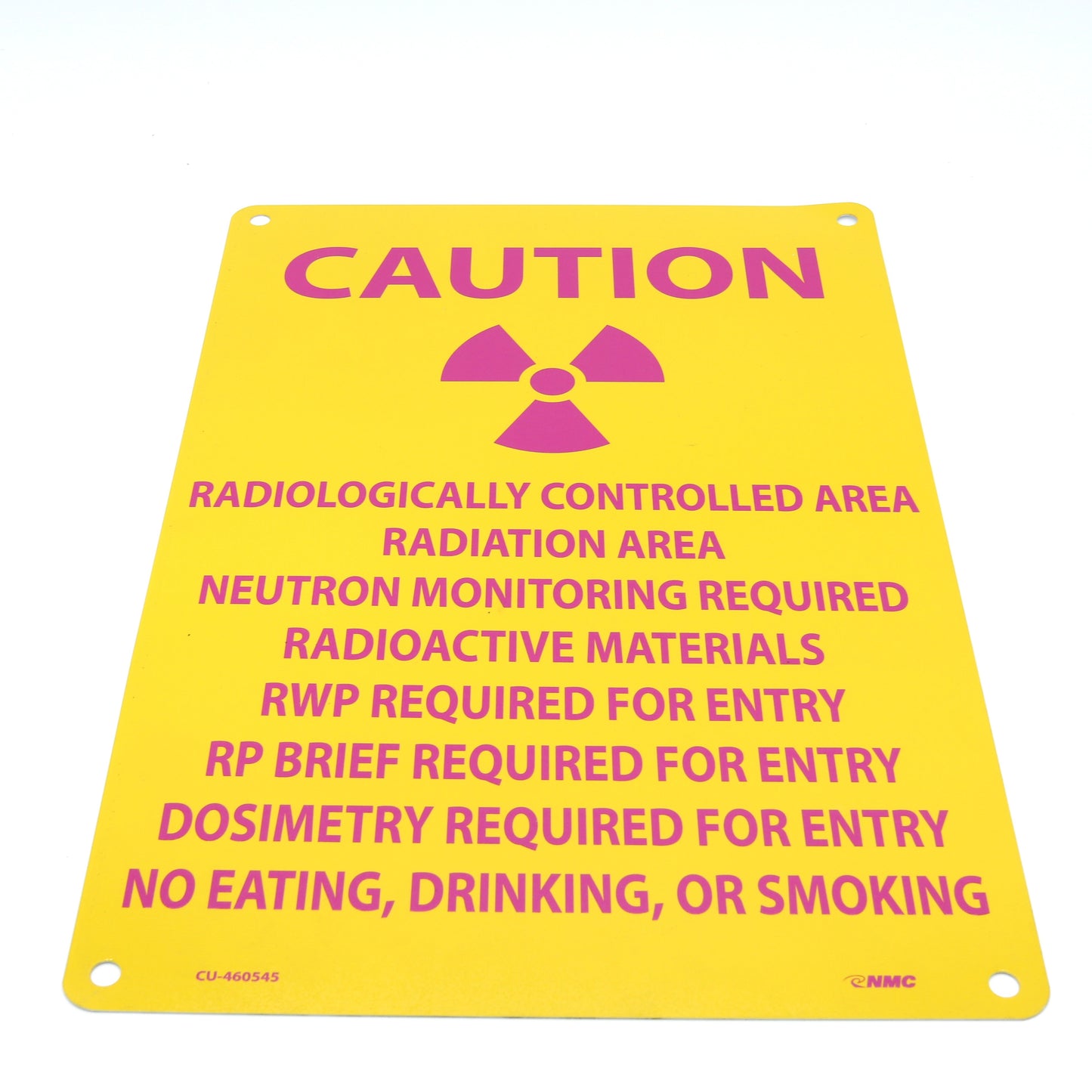 Sign 18in H X: Caution