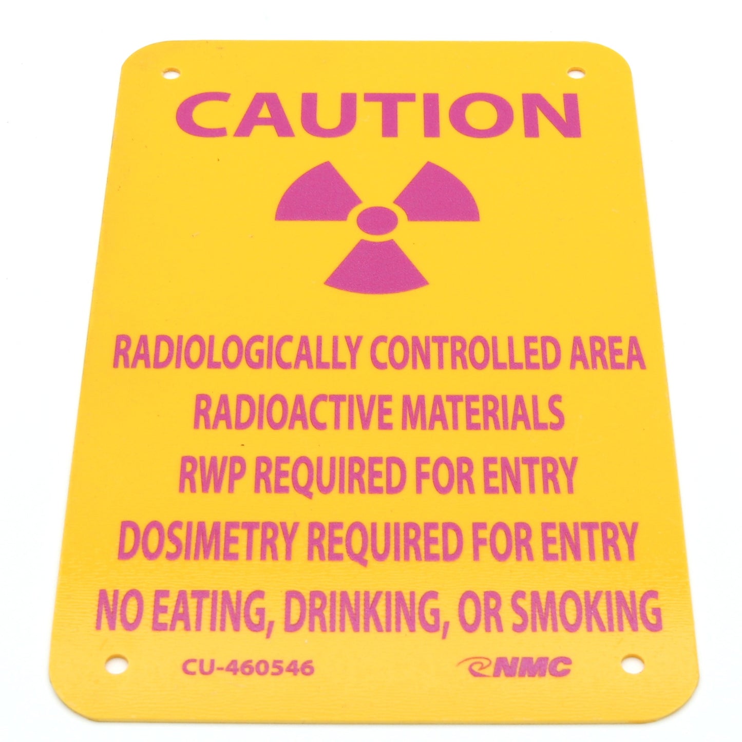 Sign 8in H X: Caution