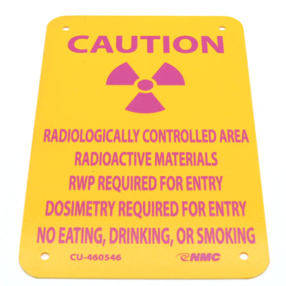 Sign 8in H X: Caution