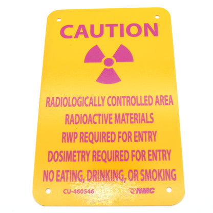 Sign 8in H X: Caution