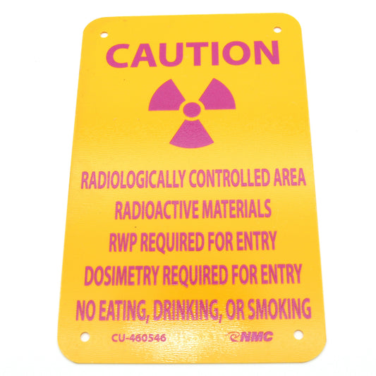 Sign 8in H X: Caution