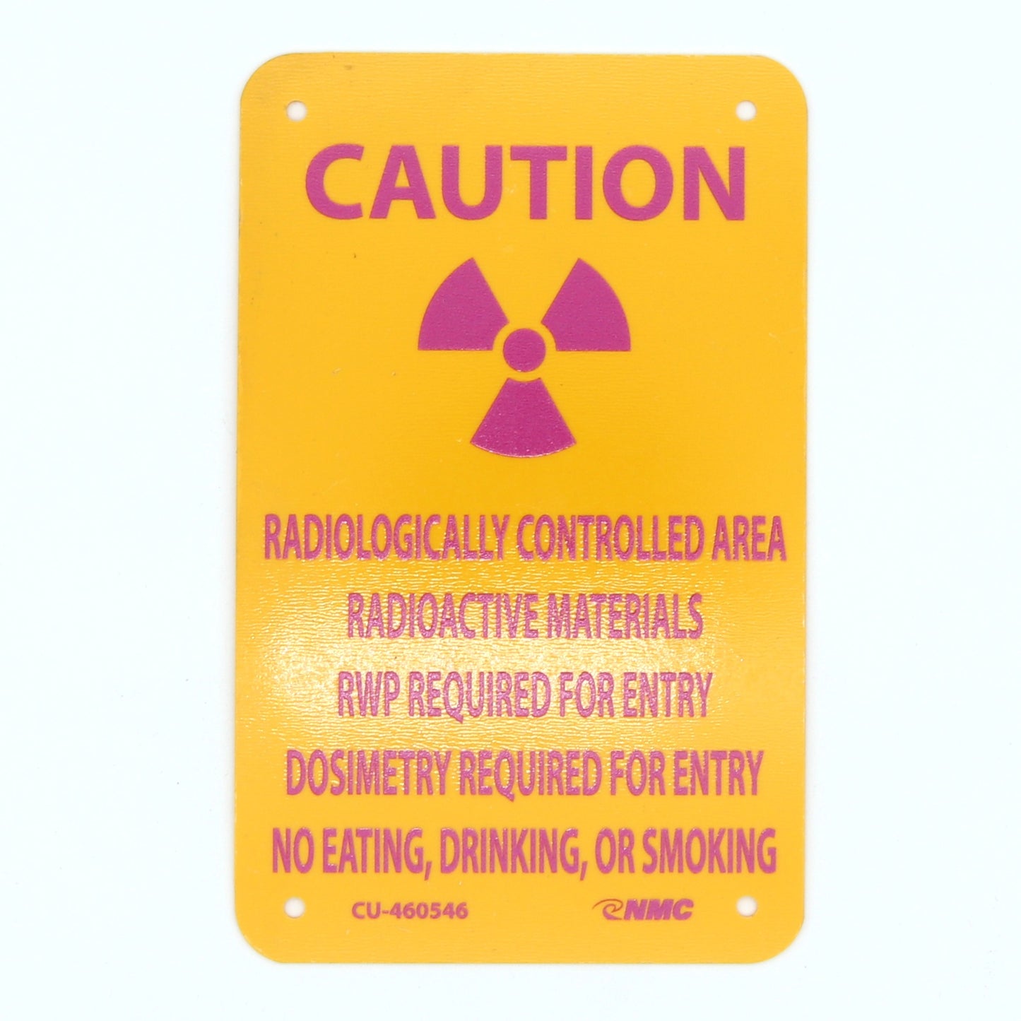 Sign 8in H X: Caution