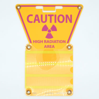 3-Pocket Triangle Sign: High Radiation Area