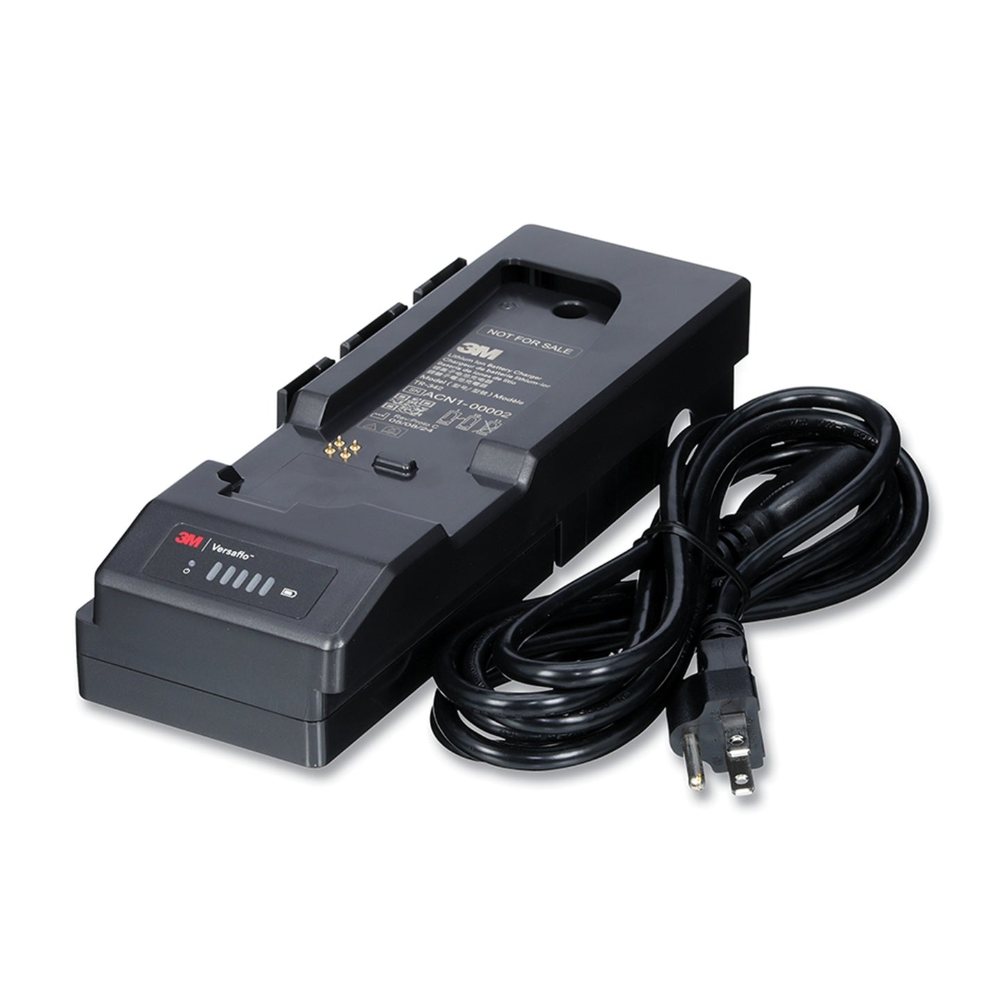 3M Versaflo Single Station Battery Charger Kit With Power Source For Versaflo™ TR-300+ PAPR - 1 Each/case