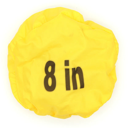 HEPA Port Cover - 200 Denier Nylon - Elastic Closure - Yellow