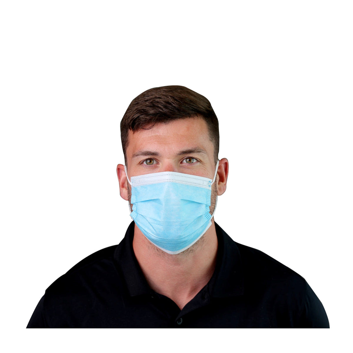 Face Mask With Ear Loop - 3 Ply, 50/box, 40 Boxes/case