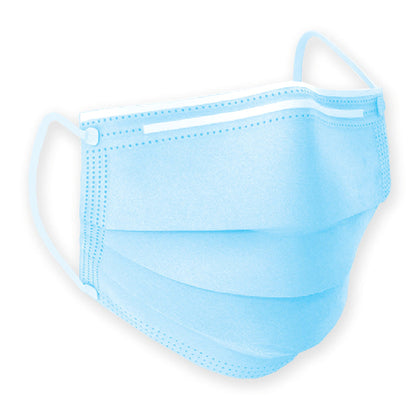 Face Mask With Ear Loop - 3 Ply, 50/box, 40 Boxes/case