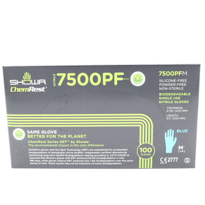 Cleanroom Gloves - Class 1 Nitrile Powder Free - 9.5in