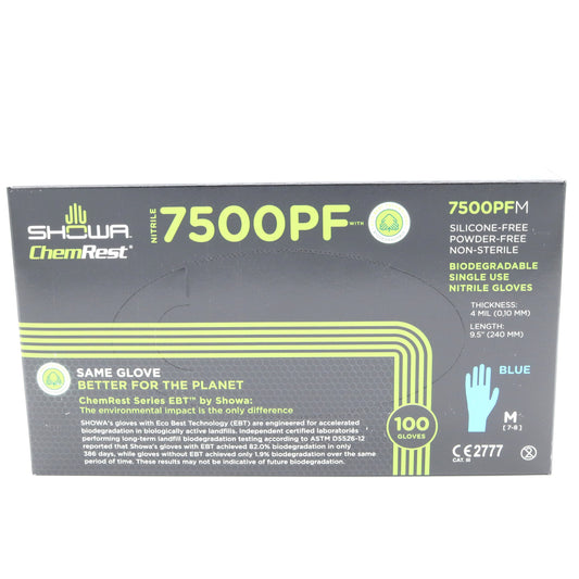 Cleanroom Gloves - Class 1 Nitrile Powder Free - 9.5in