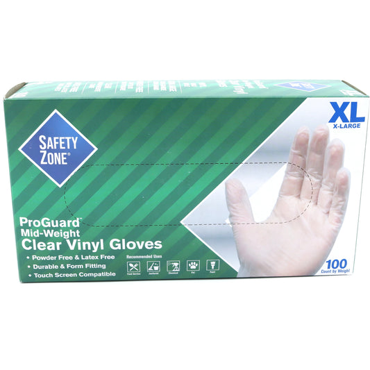 Industrial Vinyl Gloves Nonmedical - 4mil Thickness - 9in