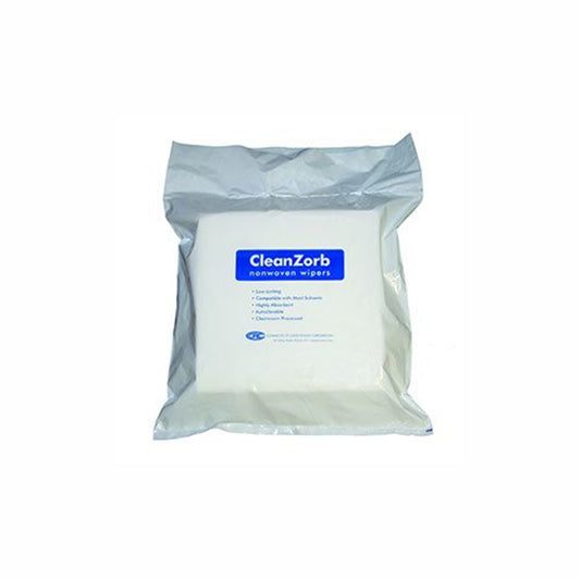 Poly/cellulose Wipes - 9in X 9in, White, 45% Polyester/55% Cellulose