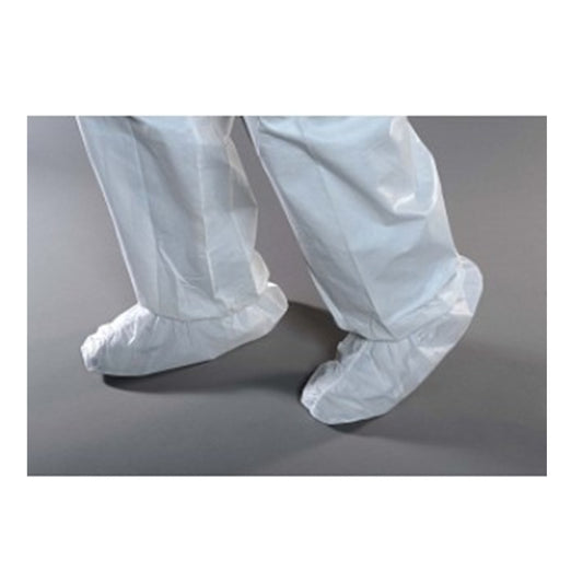 Maxgrip Shoecovers - Skid Resistant Soles With Serged Seams, White, 100 Pairs/case