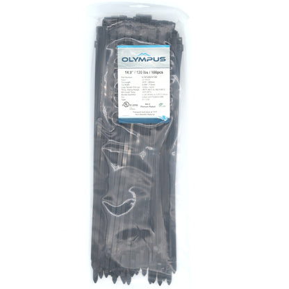 Cable Tie - Locking - 14.5in - Weather Resistant Nylon  - CASE OF 10