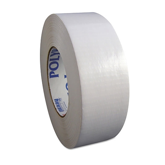 Polyken General Purpose Duct Tape - White, 2in X 60yd X 9 Mil, 24 Rolls/case - CASE OF 24