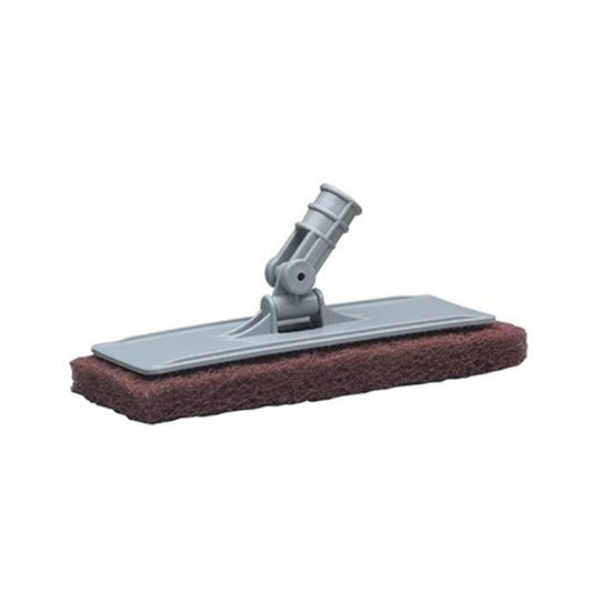 Impact Threaded Pad Holders - 3-5/8in W X 9-1/2in L, Gray, 12 Each/box - CASE OF 12