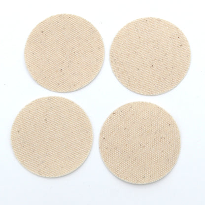 Smear - Cotton Natural Duck - 1.75in Diameter