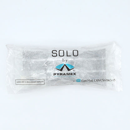 Pyramex Solo Uncoated Safety Glasses - Clear Lens Color - CASE OF 12