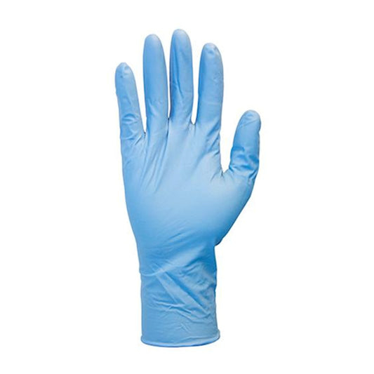 Powder Free Nitrile Disposable Exam Style Glove - 8mil, 12in, 50 Gloves/box
