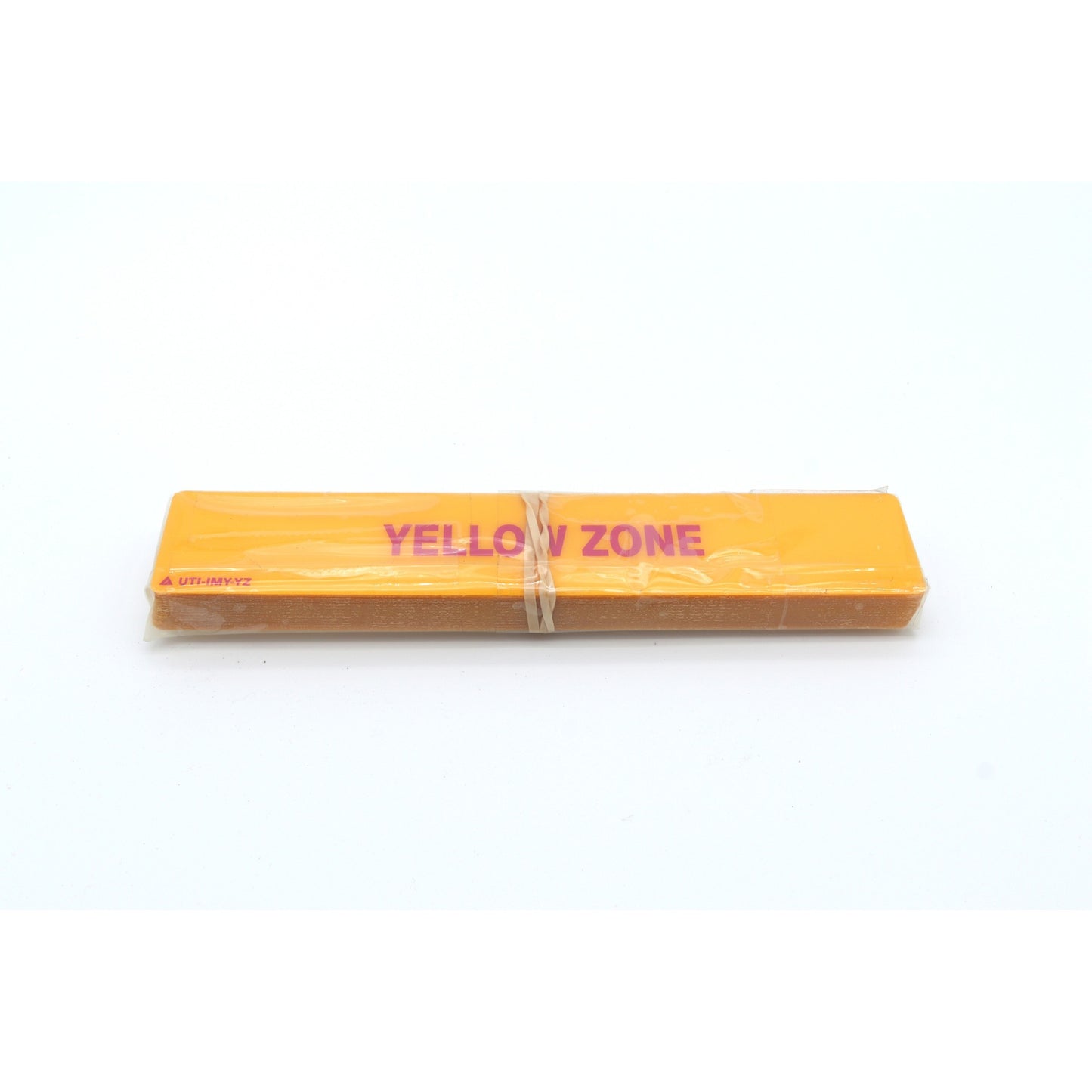 Yellow Zone product packaging on a white background