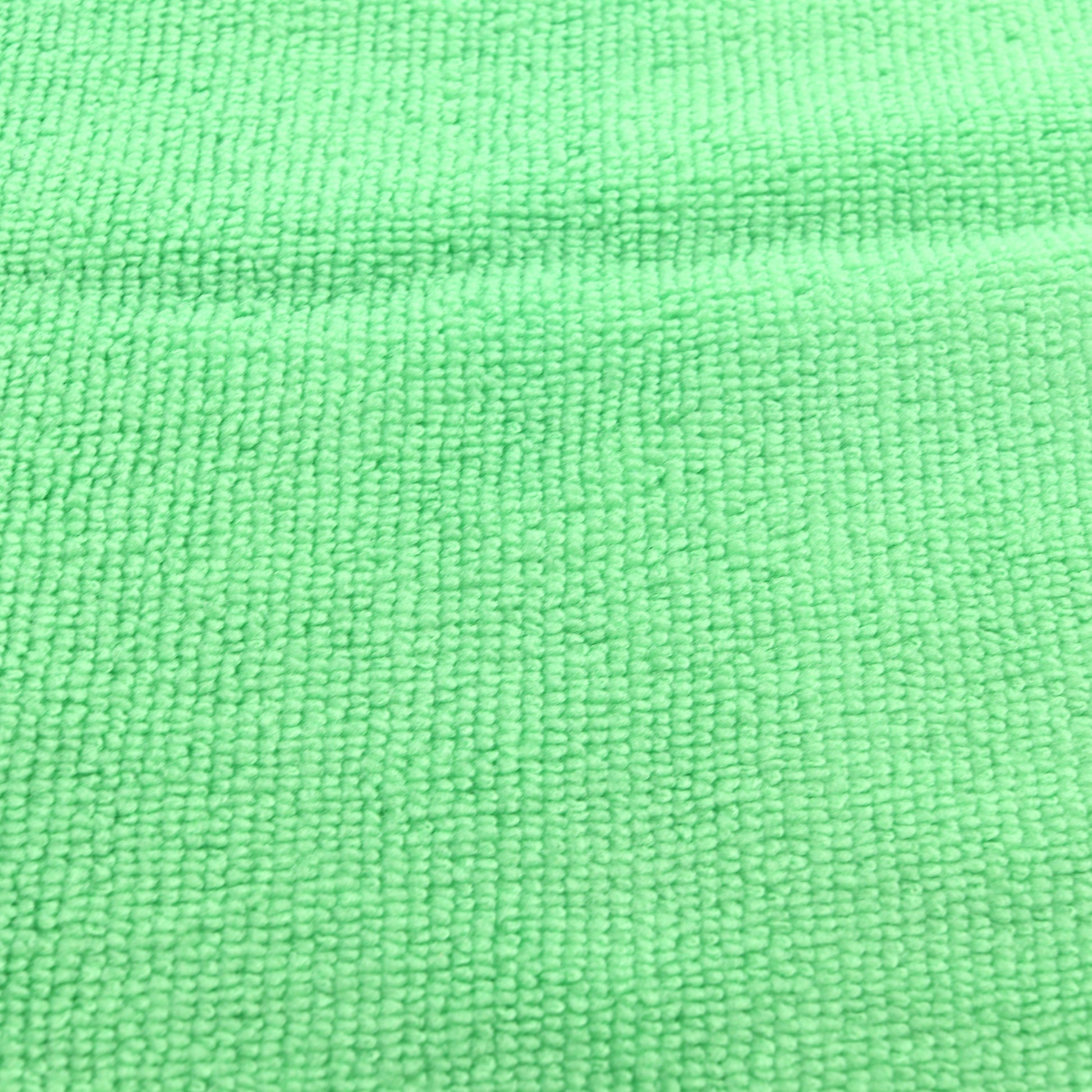 Close-up of green fabric texture