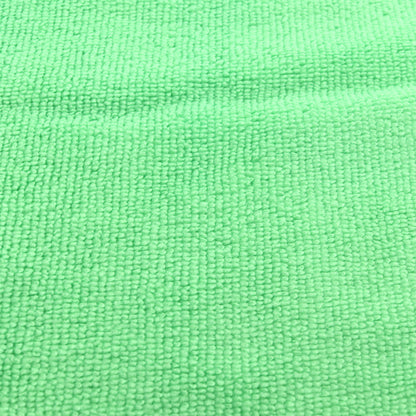 Close-up of green fabric texture