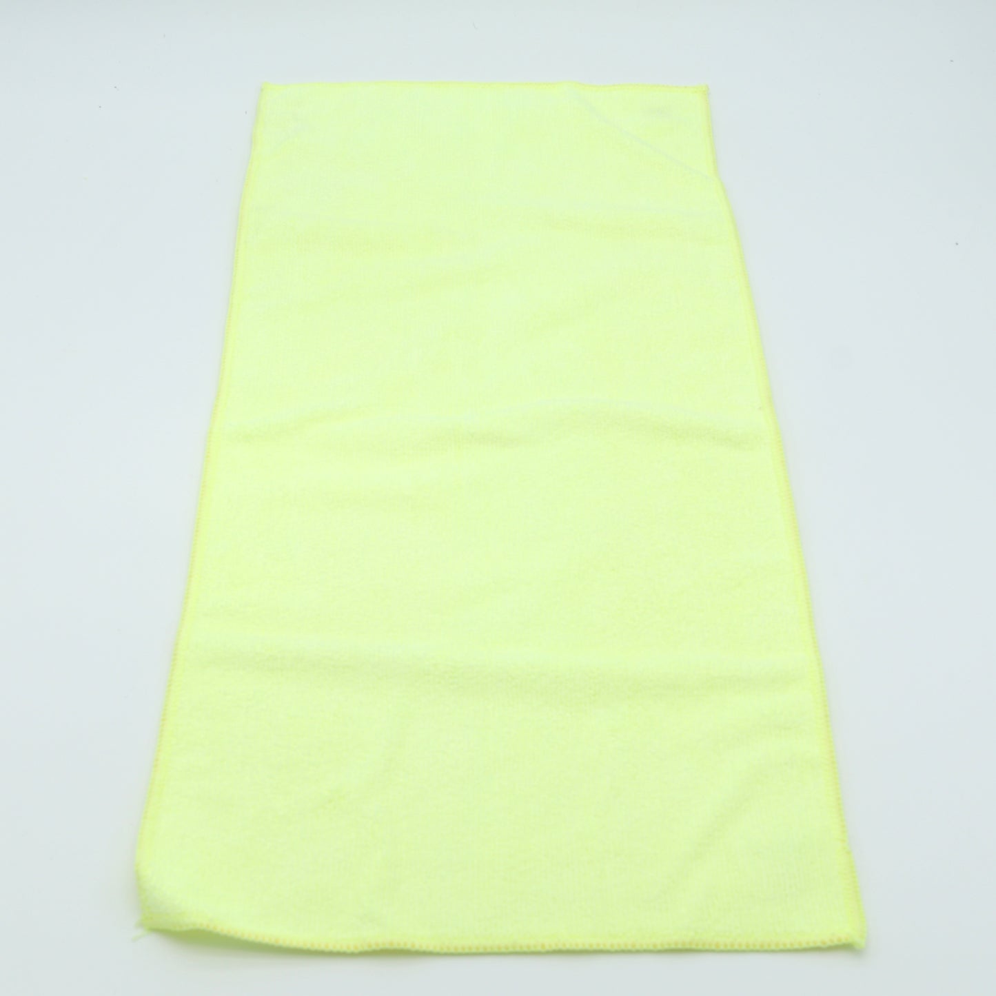 Light green fabric on a white background