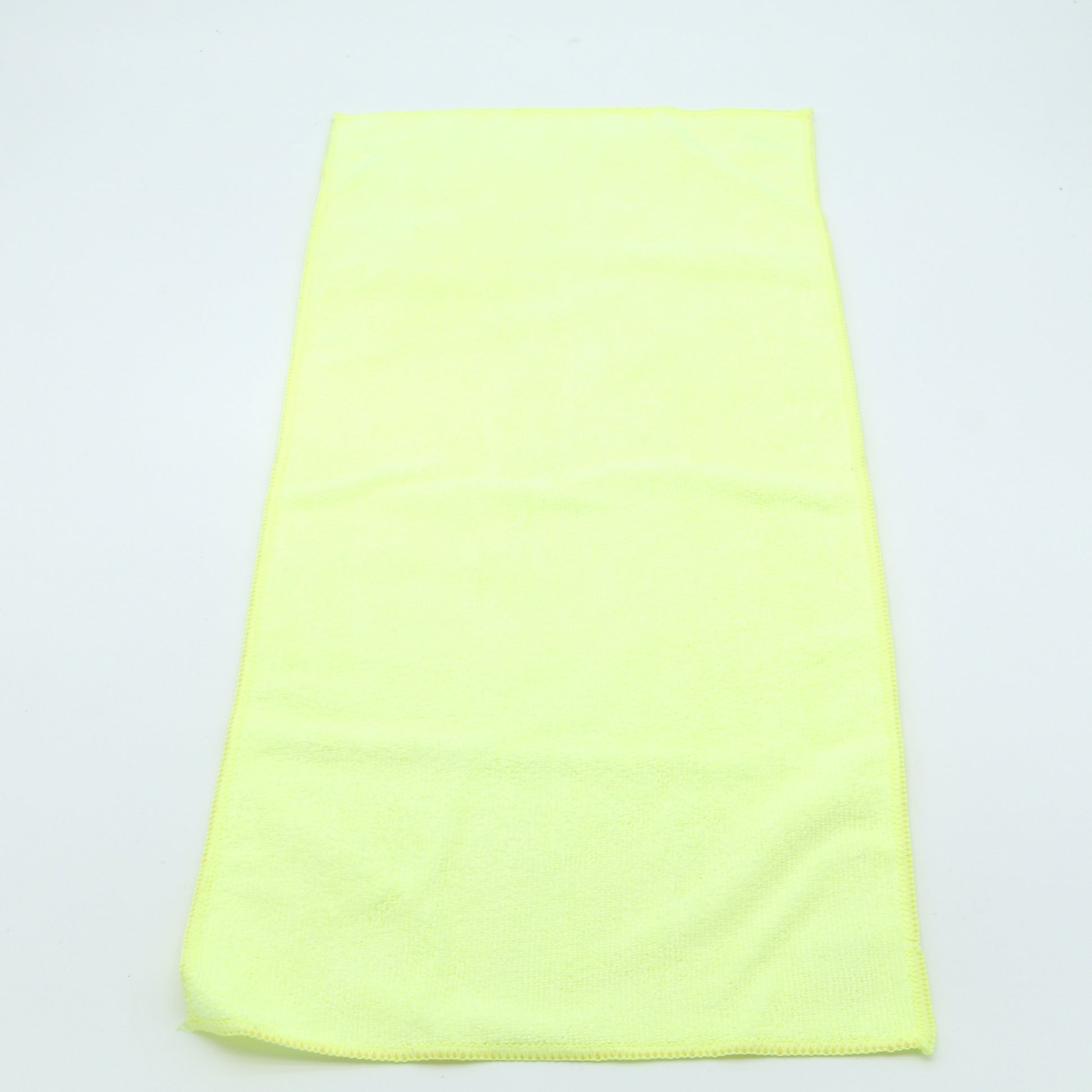 Light green fabric swatch on a white background