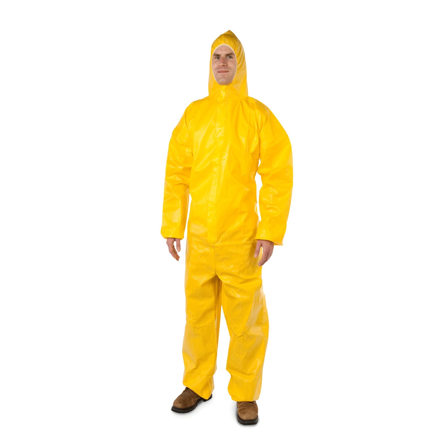 Disposable Coverall - Dryguard Plus, 83gsm Microporous Film Laminate W/triple Sealed And Taped Seams, Plastic Zippers - CASE OF 25