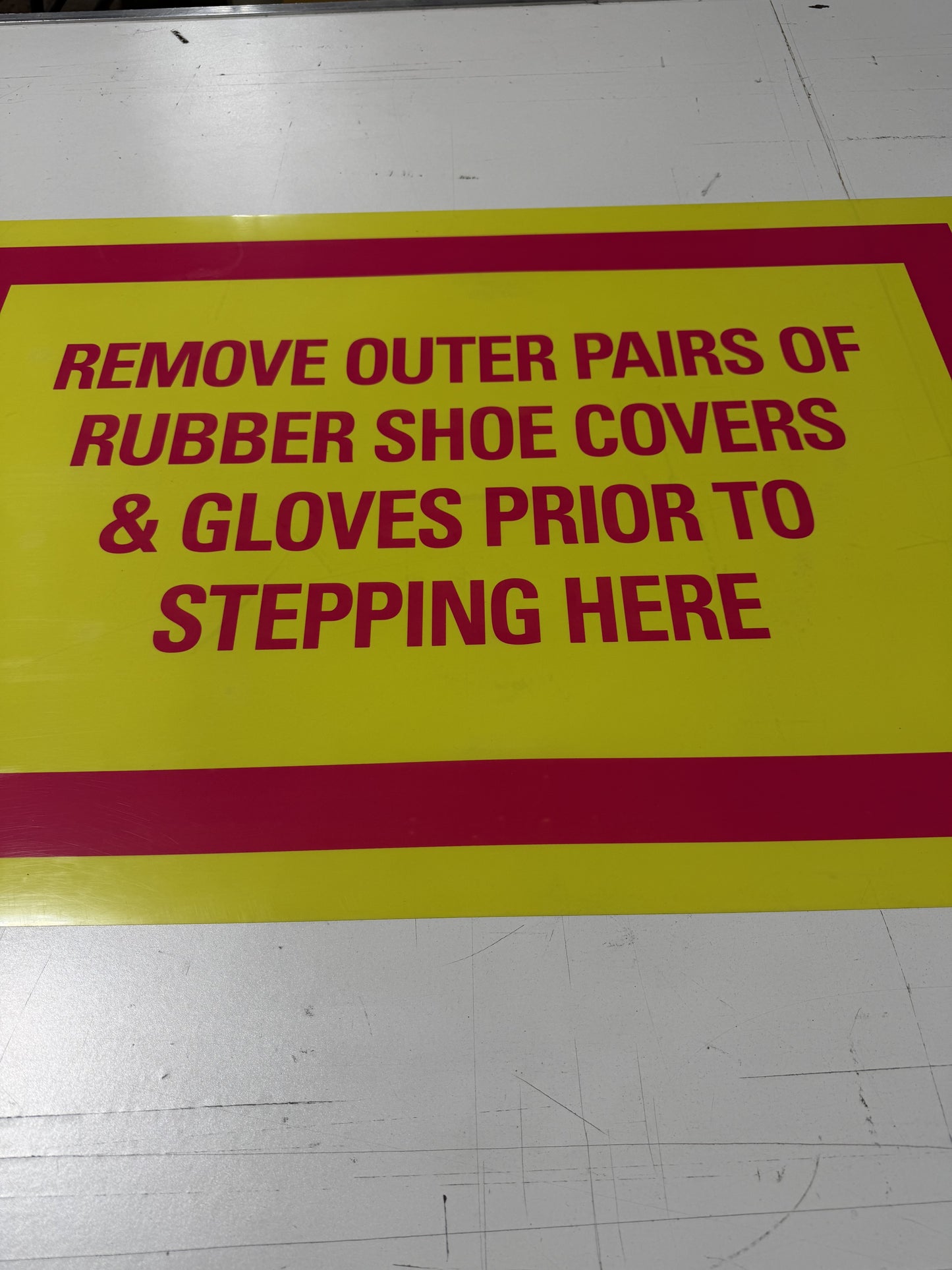Stepoff Pad - Yellow