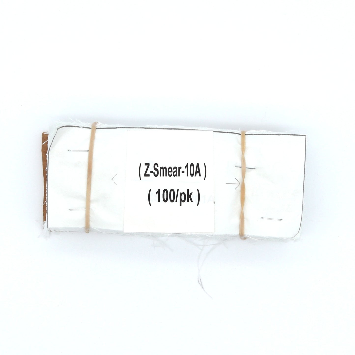 Packaged product labeled 'Z-Smear-10A (100/pk)' on a white background