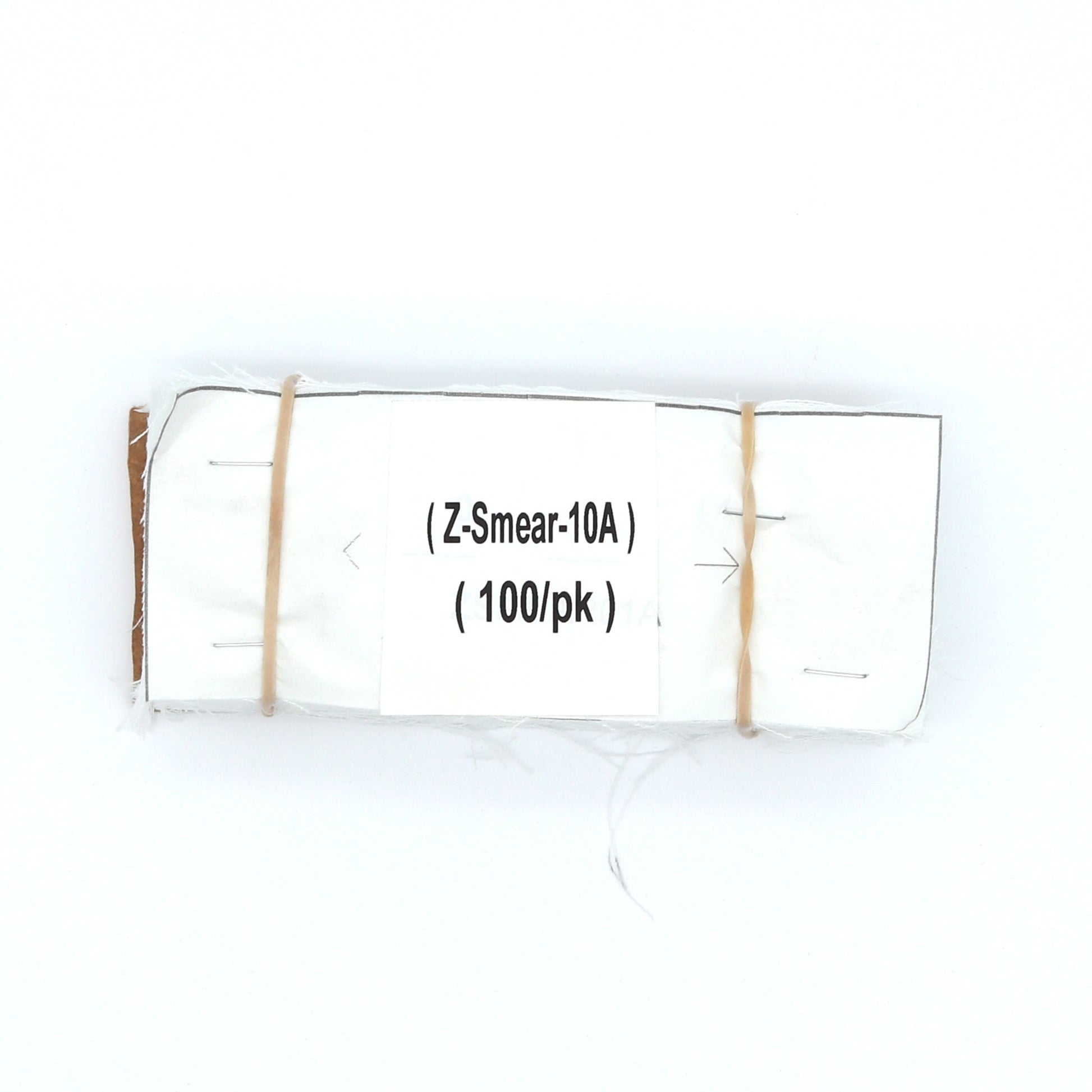 Packaged product labeled 'Z-Smear-10A (100/pk)' on a white background