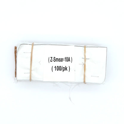 Packaged product labeled 'Z-Smear-10A (100/pk)' on a white background